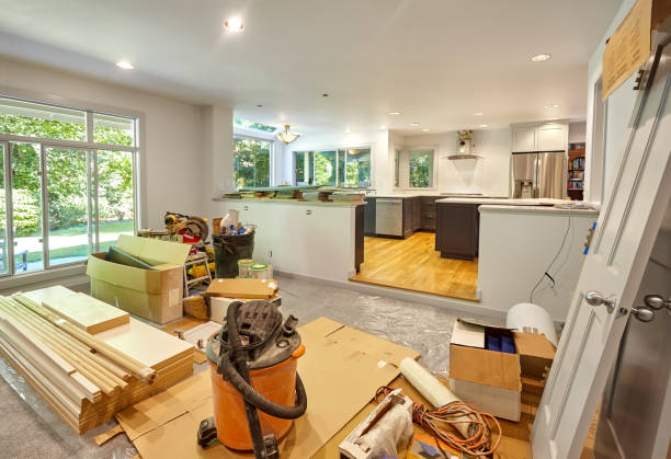 Professional Cabinet Refacing technician working in Cleveland, WI